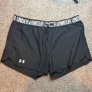 Under Armour Women's Black Athletic Shorts